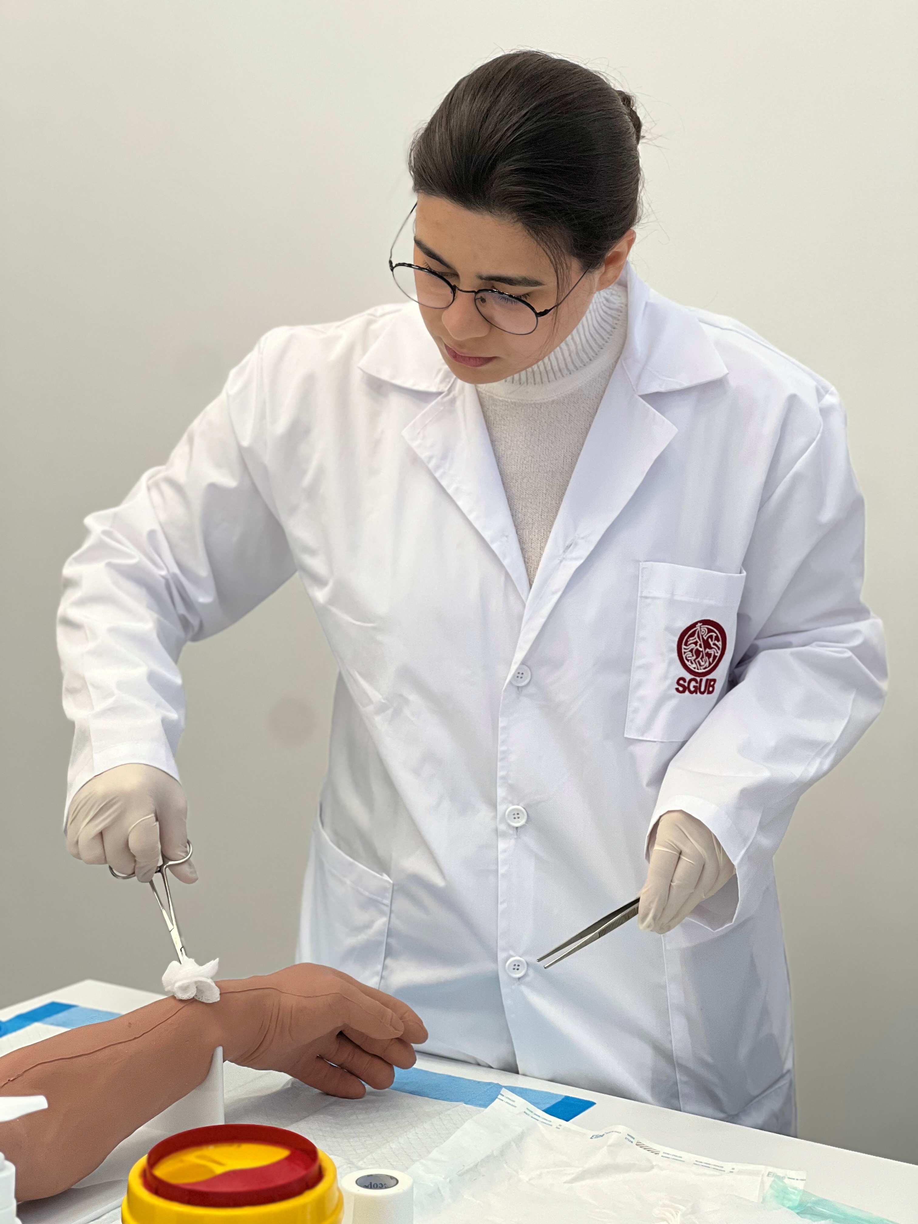 Wound Care and Dressing Change Session