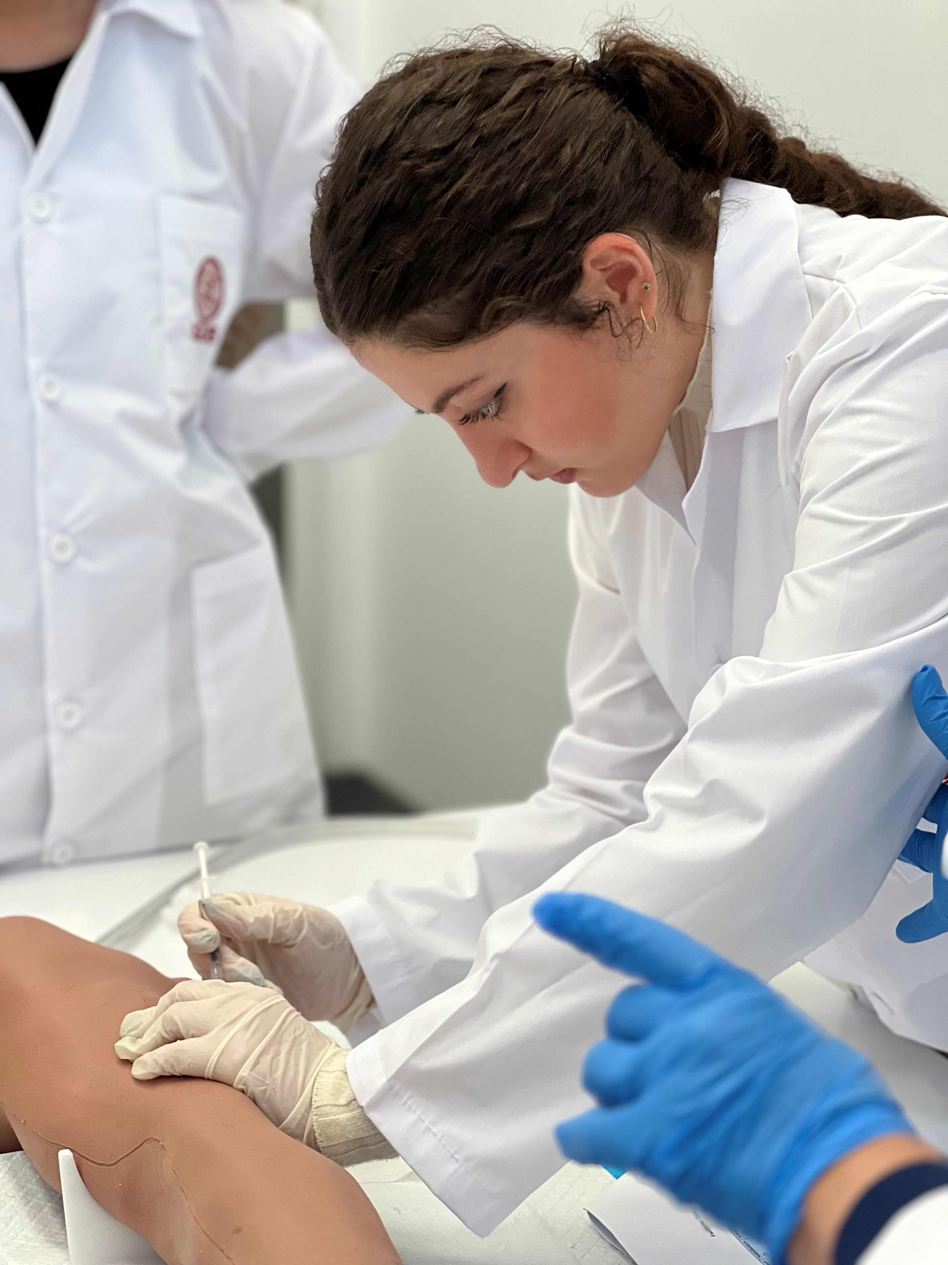 Nursing Students Hands-On Training 