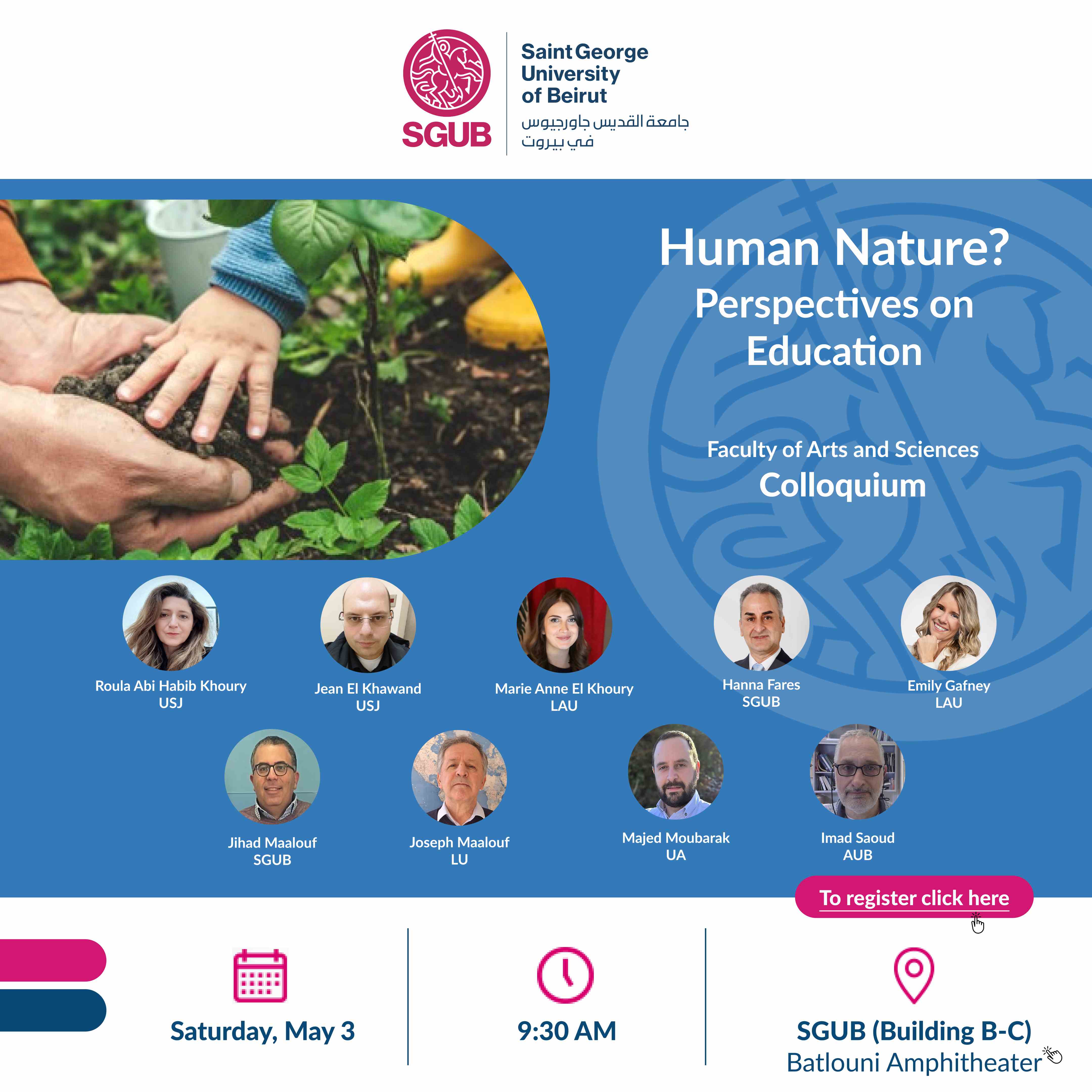 Faculty of Arts and Sciences Colloquium