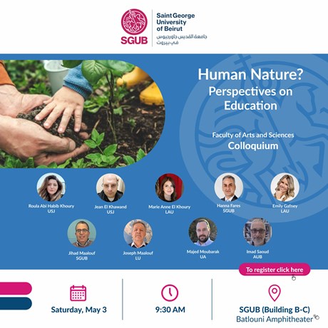 Faculty of Arts and Sciences
Colloquium