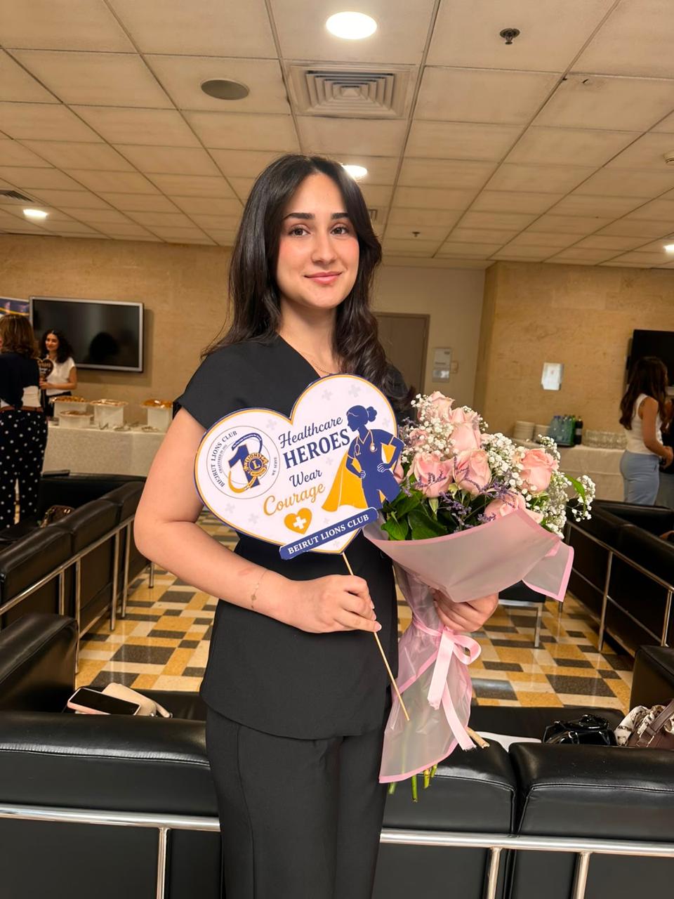 Isabel Ljreiss Recognized by Beirut Lions Club