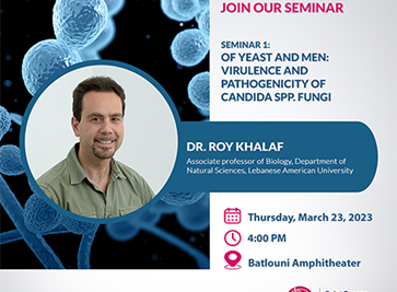 Seminar 1, by Dr. Roy Khalaf